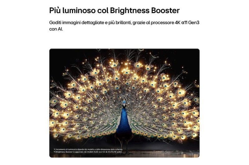 Brightness Booster TV OLED65C65LA 2026